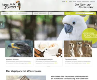 Vogelpark-Schotten.de(Vogelpark Schotten) Screenshot