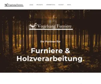 Vogelsang-Furnier.com(Vogelsang Furnier) Screenshot