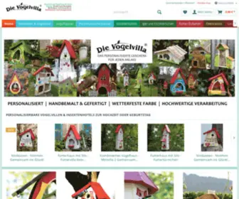 Vogelvilla.com(Die Vogelvilla) Screenshot