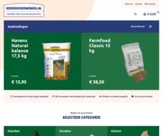 Vogelvoerwinkel.nl(Dierenvoeding makkelijk online bestellen) Screenshot