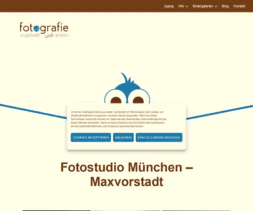 Vogelwildundandres.de(Fotostudio München) Screenshot