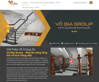 Vogiagroup.com(Nhà Thi công tổng thể về kính) Screenshot