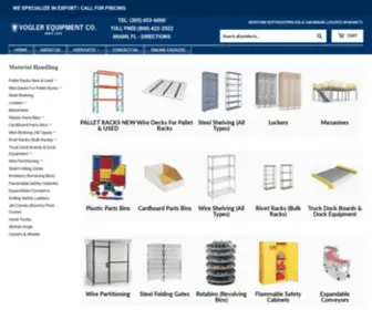 Voglerequipment.com(Vogler Equipment) Screenshot