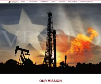 Vogllc.com(Venado Oil & Gas) Screenshot