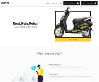 Vogo.in(Scooter & bike rentals in Bangalore & Hyderabad) Screenshot