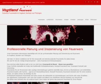 Vogtland-Feuerwerk.de(Vogtland Feuerwerk) Screenshot