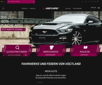 Vogtland.com(VOGTLAND Autosport) Screenshot