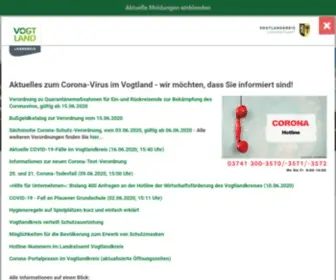Vogtlandkreis.de(Vogtlandkreis) Screenshot