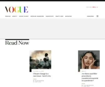 Vogue.in(VOGUE India) Screenshot