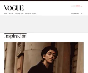 Vogue.mx(Vogue México) Screenshot