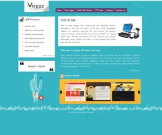 Vogue.net.in(Vogue Software Services) Screenshot
