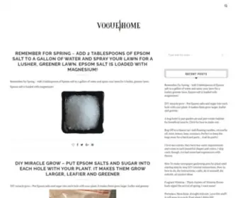 Voguehome.org(voguehome) Screenshot