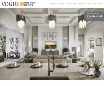 Vogueinteriors.com(Vogue Interior Design) Screenshot