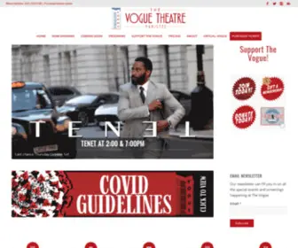 Voguetheatremanistee.org(Vogue Theatre Manistee) Screenshot