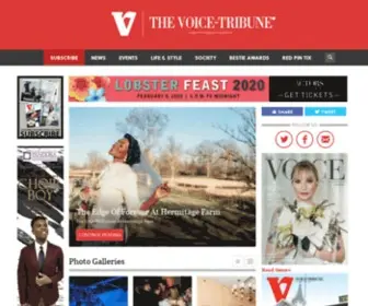 Voice-Tribune.com(The Voice) Screenshot