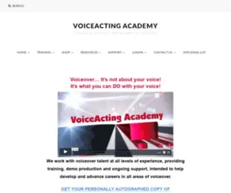 Voiceacting.com(Voice Acting Academy) Screenshot