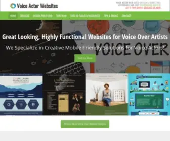 Voiceactorwebsites.com(Voice Actor Websites) Screenshot