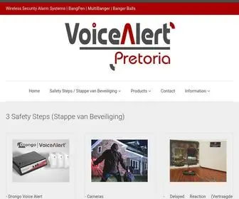 Voicealertpretoria.co.za(Voice Alert Pretoria) Screenshot