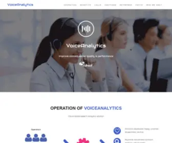 Voiceanalytics.io(Voiceanalytics) Screenshot