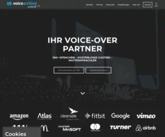 Voicearchive.de(Voice over von VoiceArchive) Screenshot