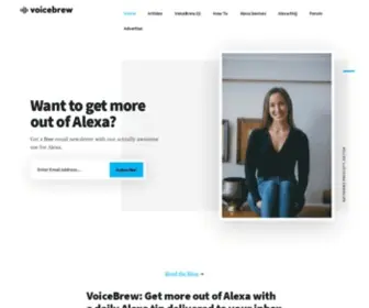 Voicebrew.com(Get the Most Out of Alexa and Google Assistant) Screenshot