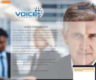 Voicebroadcasting.com(Voice Broadcasting Corp) Screenshot