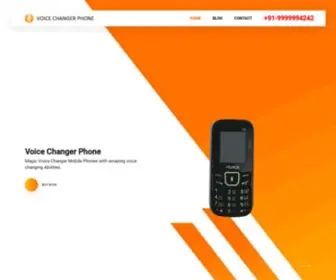 Voicechangerphone.in(Mobile phone voice changer) Screenshot