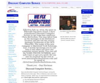 Voicecomputers.com(Discount Computer Service...We Fix Computers...Better...For Less) Screenshot