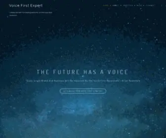 Voicefirst.expert(Collaborate with the leading authority on the Voice First revolution) Screenshot