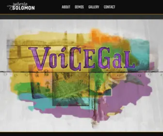 Voicegal.com(Roberta Solomon) Screenshot