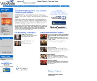 Voicegatecorp.com(Voice Recording) Screenshot