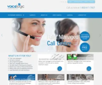 Voicelogic.com(Lead generation) Screenshot