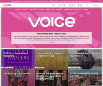 Voicemag.uk(Voice Magazine) Screenshot