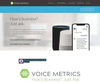 Voicemetrics.io((Alexa)) Screenshot