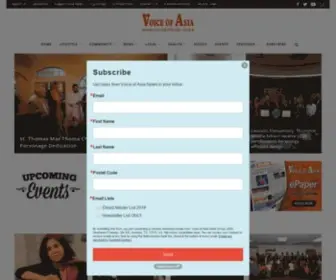 Voiceofasiaonline.com(Voiceofasiaonline) Screenshot