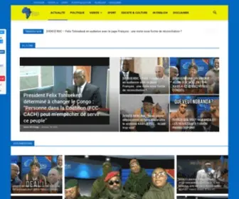 Voiceofcongo.net(The Voice of Congo) Screenshot