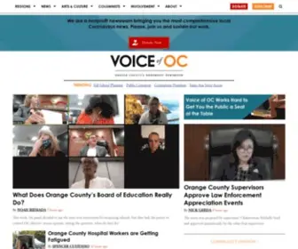 Voiceofoc.org(Voice of OC) Screenshot