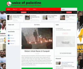 Voiceofpalestine.net(VOP Online News) Screenshot