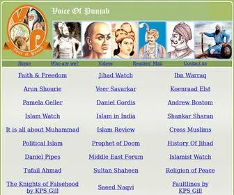 Voiceofpunjab.org(Voice of Punjab) Screenshot