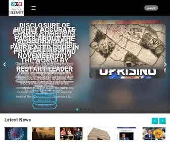 Voiceofrestart.com(Voice of RESTART) Screenshot