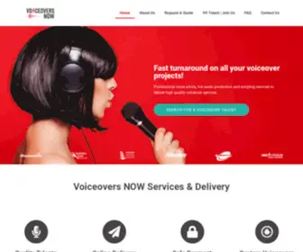 Voiceoversnow.com.au(Voiceoversnow) Screenshot