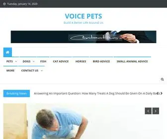 Voicepets.com(Voice Pets) Screenshot