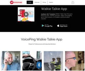 Voicepingapp.com(VoicePing) Screenshot