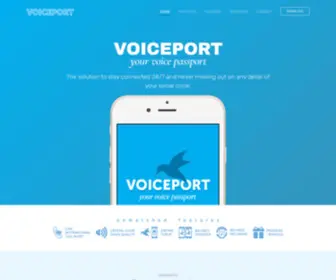 Voiceport.eu(Your Voice Passport) Screenshot