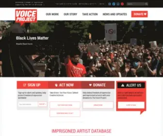 Voiceproject.org(Voiceproject) Screenshot
