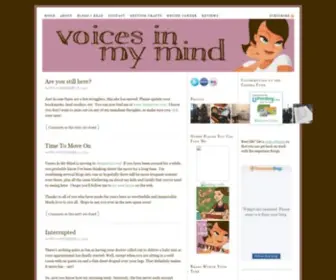 Voicesinmymind.com(Voices In My Mind) Screenshot