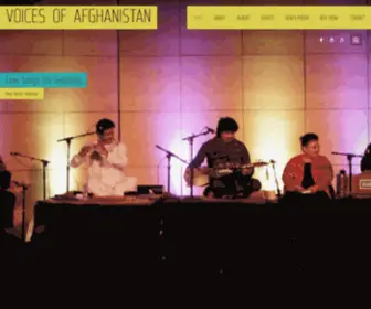 Voicesofafghanistan.com(Love Songs For Humanity) Screenshot