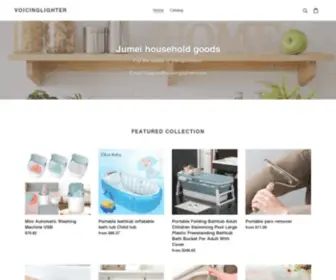 Voicinglighter.com(Tik-tokstore) Screenshot