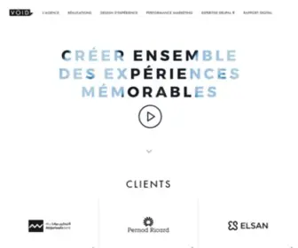 Void.fr(Agence digitale) Screenshot