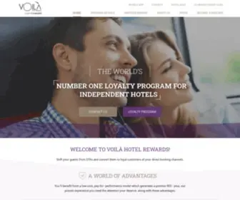 Voilahotels.com(VOILÀ Hotel Rewards) Screenshot